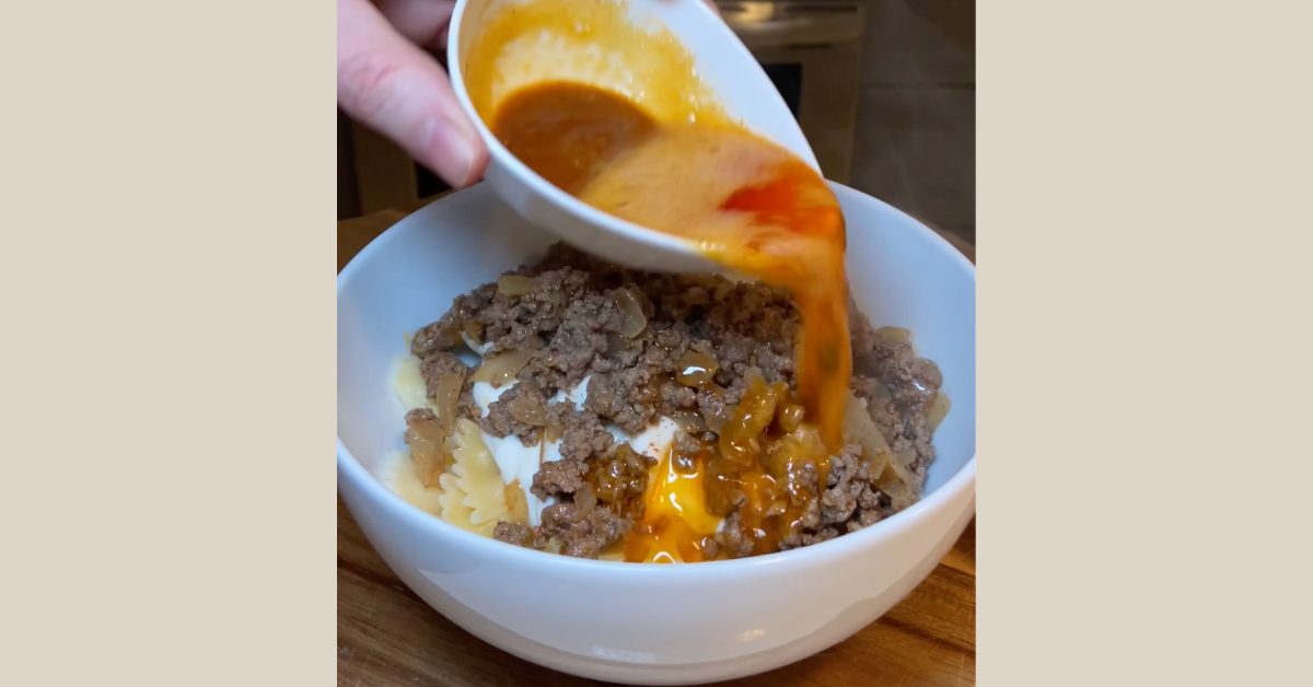 Turkish Bison Pasta