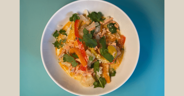 Salmon Coconut Curry
