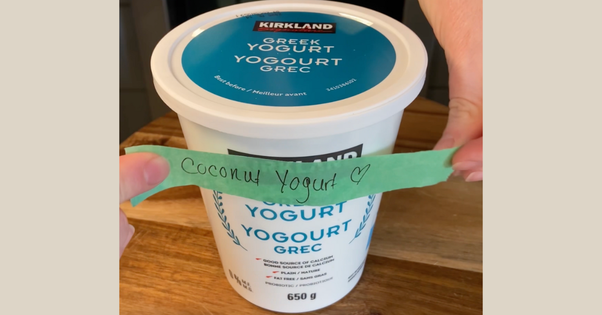 High Protein Coconut Greek Yogurt