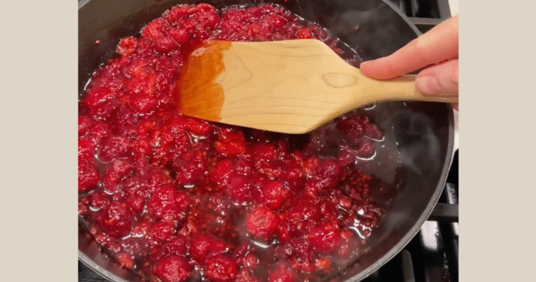 Raspberry Chia Seed Jam