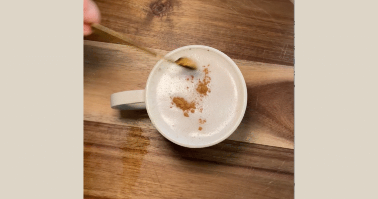 Warm Cinnamon Cashew Milk